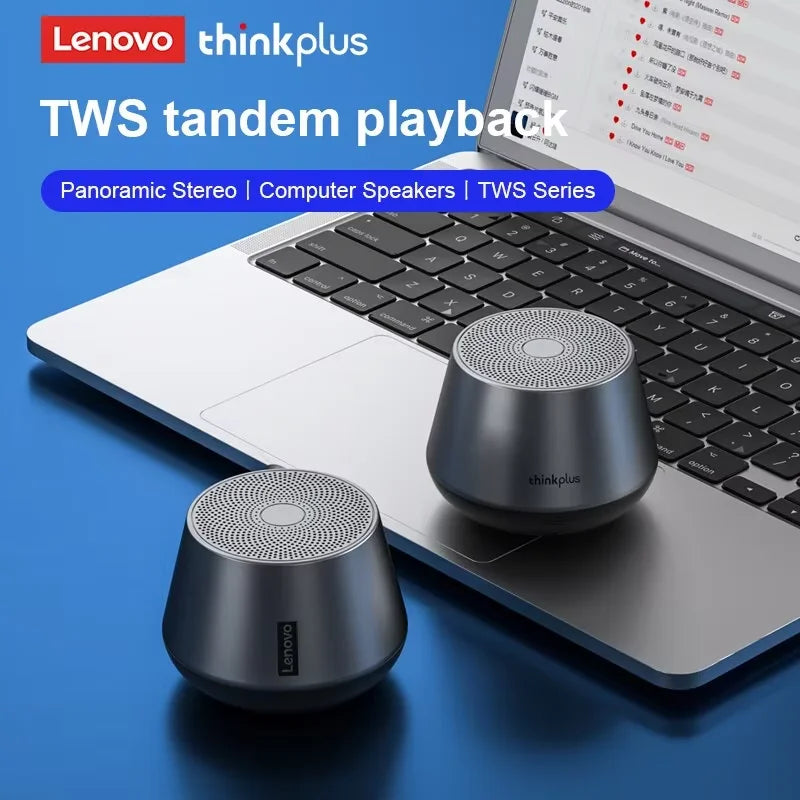 Choice Lenovo K3 Pro True Wireless Bluetooth Speaker HIFI Sound Stereo Camp Soundbox Ultra-long Battery Life Music Loudspeaker