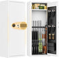 Fireproof Rifle and Pistol Safe with Digital Lock, Adjustable Shelves