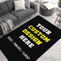 Custom Photo Carpet Logo Photo Rug Customizable Soft Washable Anti-Slip