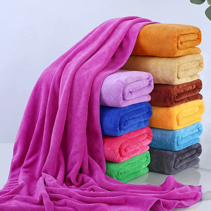 Soft Beauty Salon Steaming Bed Sheet Bath Towels for Adults Baths
