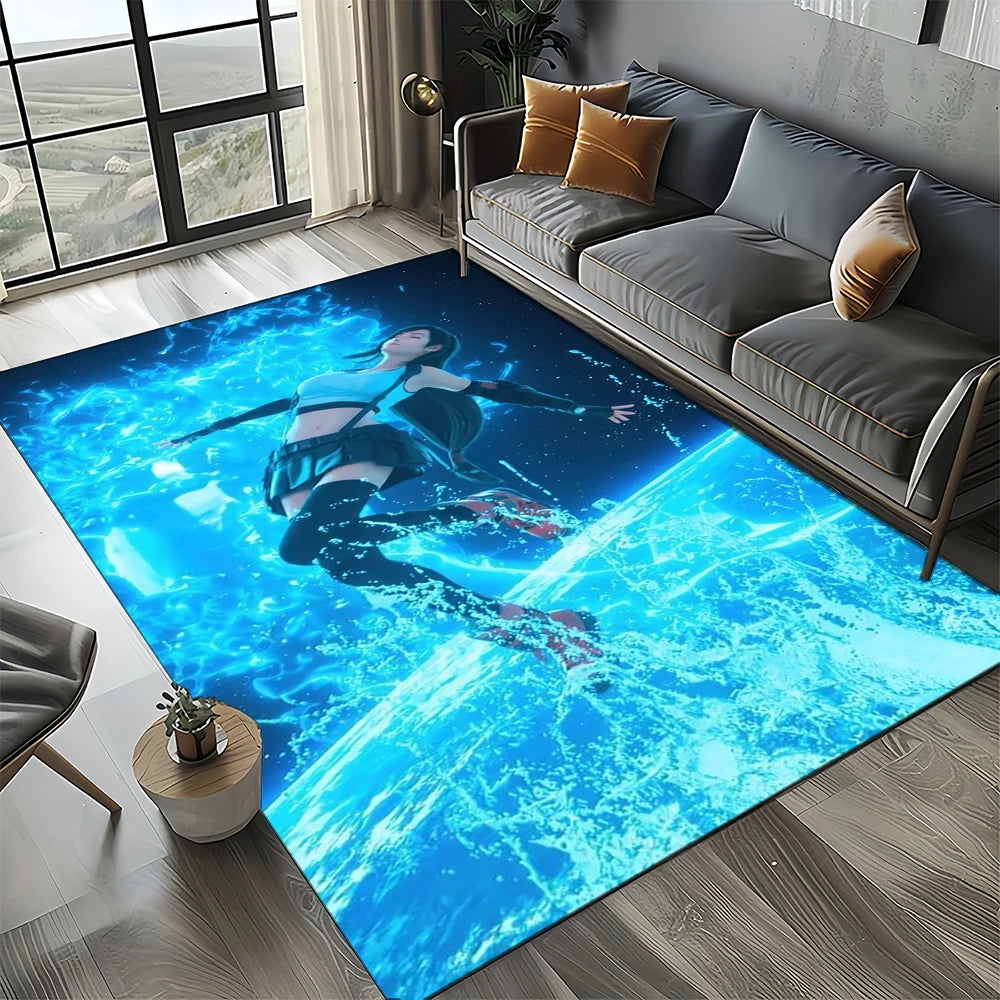 27 Style New Sephiroth Final Fantasy Games Cloud Tifa Aerith Carpet