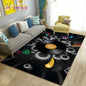 3D Classical Music Vintage Vinyl Record Area Rug, Carpet Rug for Living Room