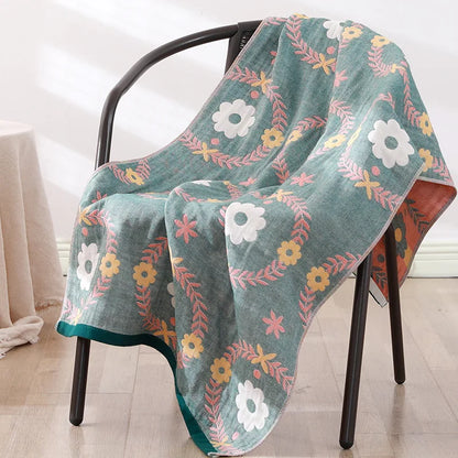Cotton Gauze Bath Towel Set for Women, Bathroom