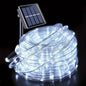 Outdoor Solar Tube Rope Led Light Garden Fairy String Light