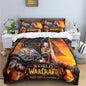 Hot Fashion 3D Game W-Warcraft Print Bedding Sets Bed Supplies