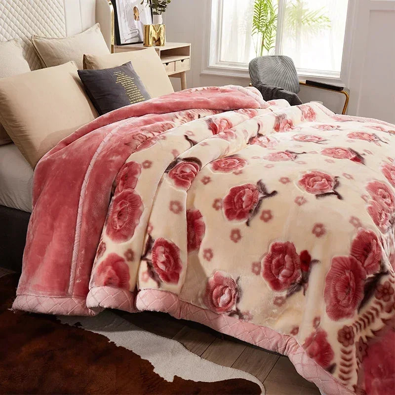 New Warm Weighted Blankets for Beds High End Thicken Warmth