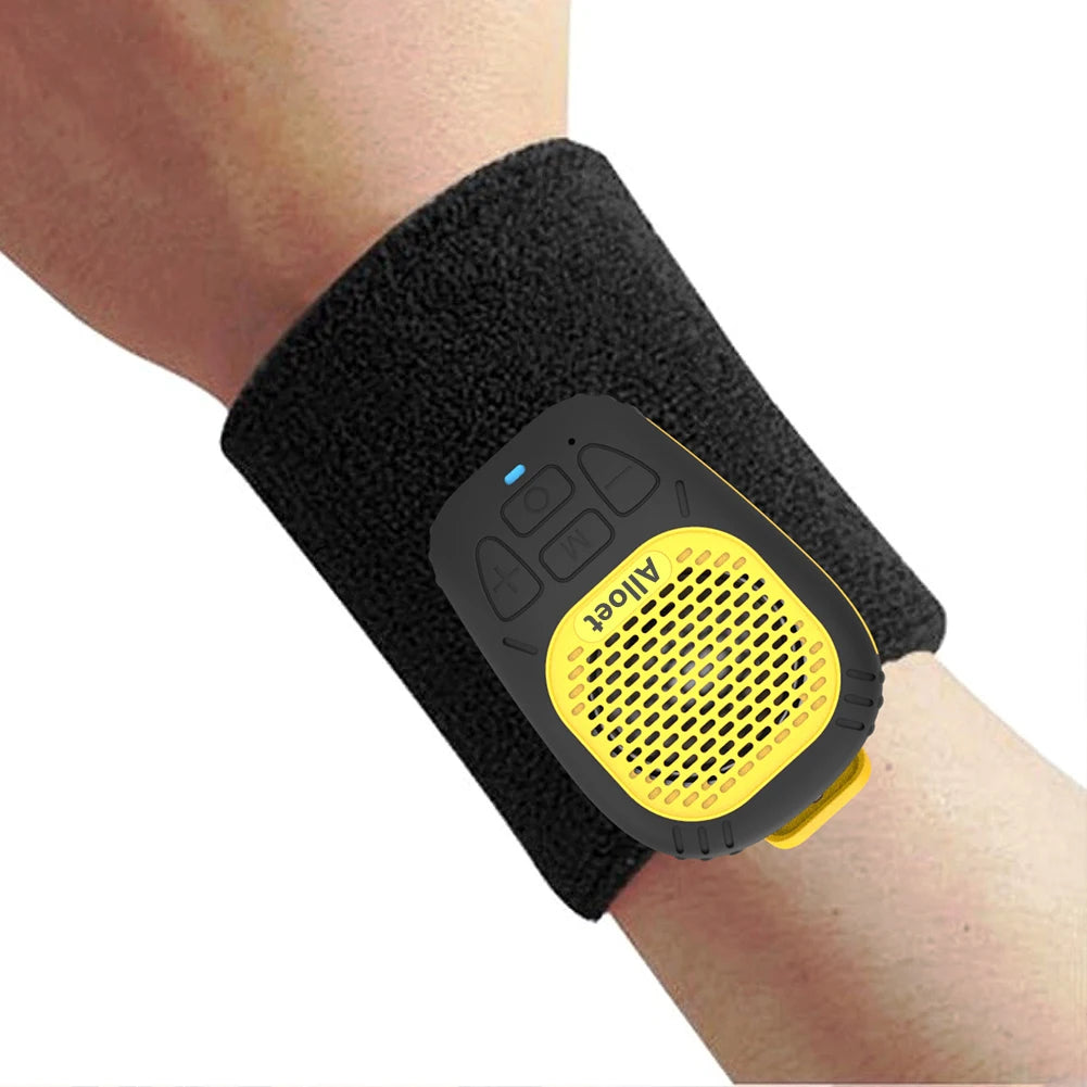 Wearable Bluetooth-Compatible5.3 Speaker Waterproof Mini Speaker Up To 30 Hours Battery Life Support TF Card Playback with Strap