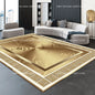 Modern Golden Luxury Carpet Large Living Room Decoration