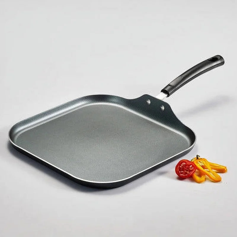 Nonstick Square Griddle Aluminum Dishwasher Safe Griddle Breakfast Lunch