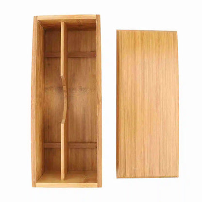 Japanese Chopsticks Bamboo Storage Box Container