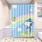 Snoopy Anime Shower Curtain, Bathroom Accessories