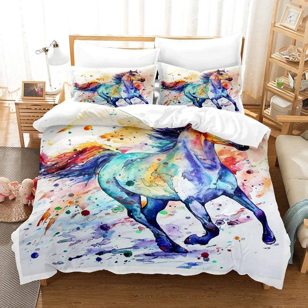 Luxury 3D Bedding Set Europe Queen King Double Duvet Cover Set