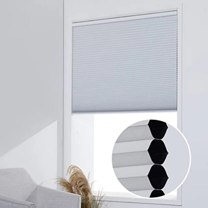 Custom Blackout Cellular Window Shades Cordless Blinds Honeycomb Blinds for Windows 23W x48H Window Shades for Home Room