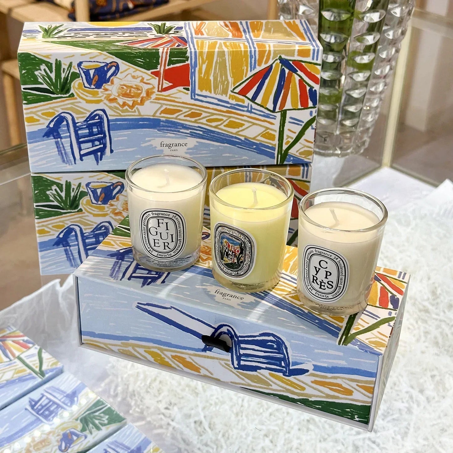 Aromatherapy Candle Natural Plant Scented Candles French Fragrance