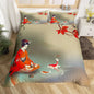 Koi Duvet Cover Sets for Kids Teens Adults Queen Size Quilt Covers