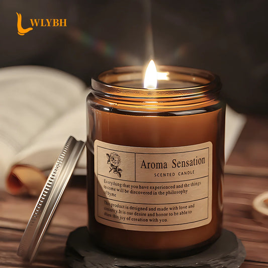 Smokeless Aromatic Scented Candle Handmade Soybean Wax Candles