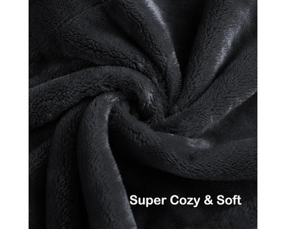Electric Heated Blanket Full Size, Soft Oversized 4 Heat Levels & Auto Off, Machine Washable