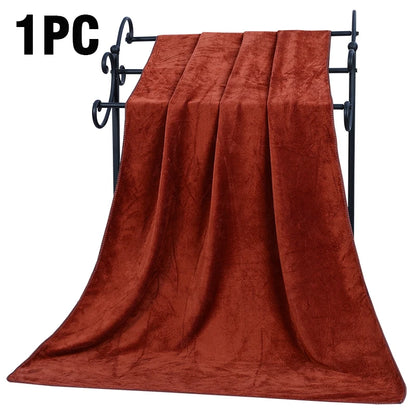 Soft Beauty Salon Steaming Bed Sheet Bath Towels for Adults Baths