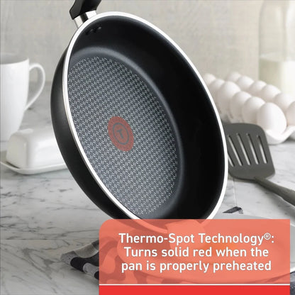 Comfort Titanium Nonstick Fry Pan 12 Inch Oven Safe Dishwasher Safe Heat Indicator