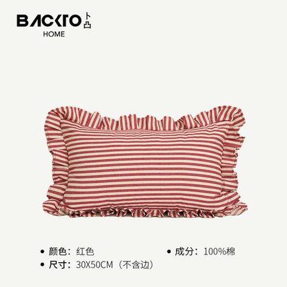 Candy Series 100% Cotton Pillowcase Nordic Style Sofa Living Room