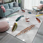 Nordic Minimalist Style Carpets for Living Room Teenager Room