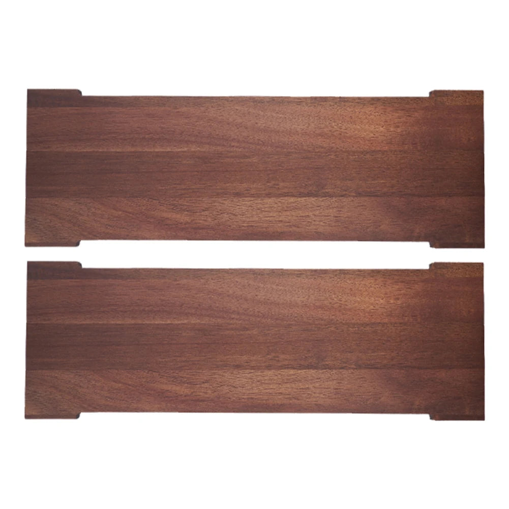 2Pcs Camping IGT Table Board Wooden BBQ Picnic Table Plate Multifunctional IGT Table Extension Board for Outdoor Camping