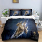 Hot Fashion 3D Game W-Warcraft Print Bedding Sets Bed Supplies