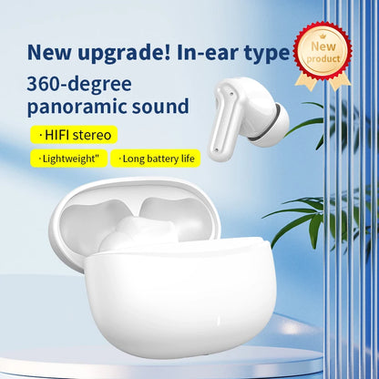 Earphone bluetooth Bluetooth headphonesTWS wireless Bluetooth earphones with long battery life, in-ear design, Bluetooth 5.6