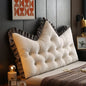 Princess Style Fabric Bedroom Cushion Skin Friendly Crystal Velvet