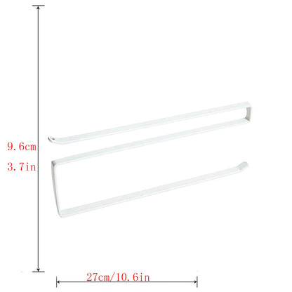 Paper Roll Holder Storage Rack Hanging Shelf Kitchen Tissue Accessories