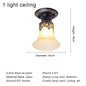 Vintage Chandelier Glass Pendant Lamp Indoor Lighting for Living Room Bedroom Kitchen Lustres Retro Loft Hanging Light Fixture