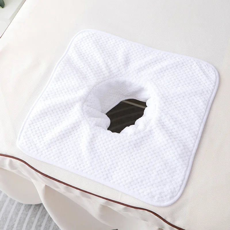 35*35CM Beauty SPA Massage Table Planking Face Towel