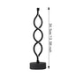 LED Spiral Table Lamp Tricolor Adjustable Brightness USB Powered Eye-protection Lamp