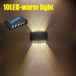 LEDs Solar Wall Lamp Yard Street Decor Up and Down Luminous Lighting Garden Landscape Lamp