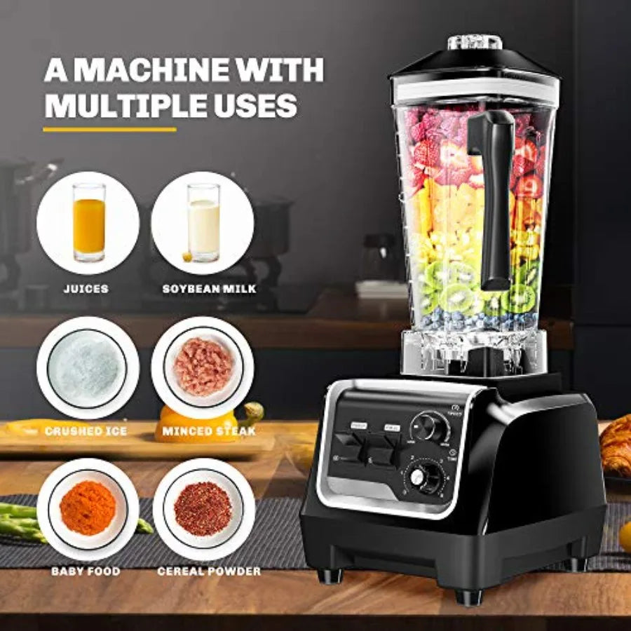 Professional Blenders High Power Home and Commercial Countertop Blender