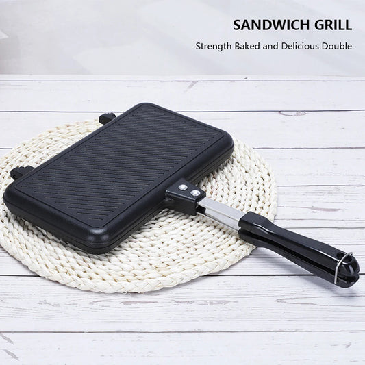 Nonstick Sandwich Baking Pan Multi-function Bread Toast Frying