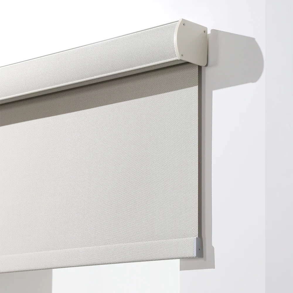 Polyester Wireless Zigbee Electric Automatic Smart Window Shade Motorized Roller Blind