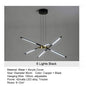 LED Tube Chandelier Living Room Bedroom Dining Room Kitchen Modern Home Decoration Hanging Light Indoor Lighting