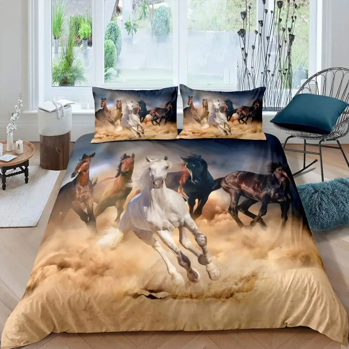 Luxury 3D Bedding Set Europe Queen King Double Duvet Cover Set
