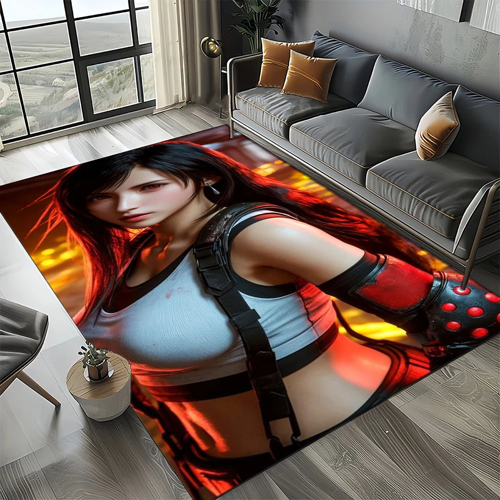 2025 New Style Final Fantasy Games Cloud Tifa Aerith Carpet