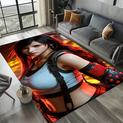 2025 New Style Final Fantasy Games Cloud Tifa Aerith Carpet