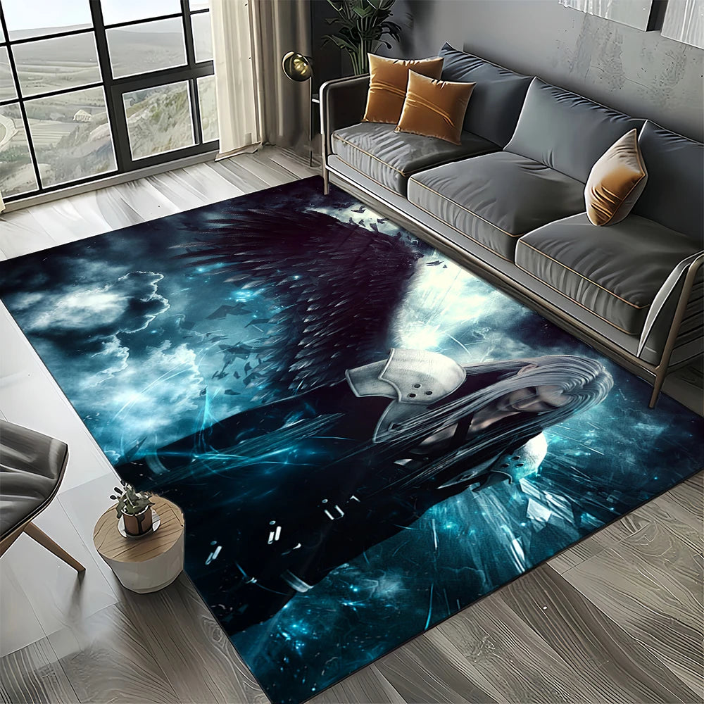 27 Style New Sephiroth Final Fantasy Games Cloud Tifa Aerith Carpet