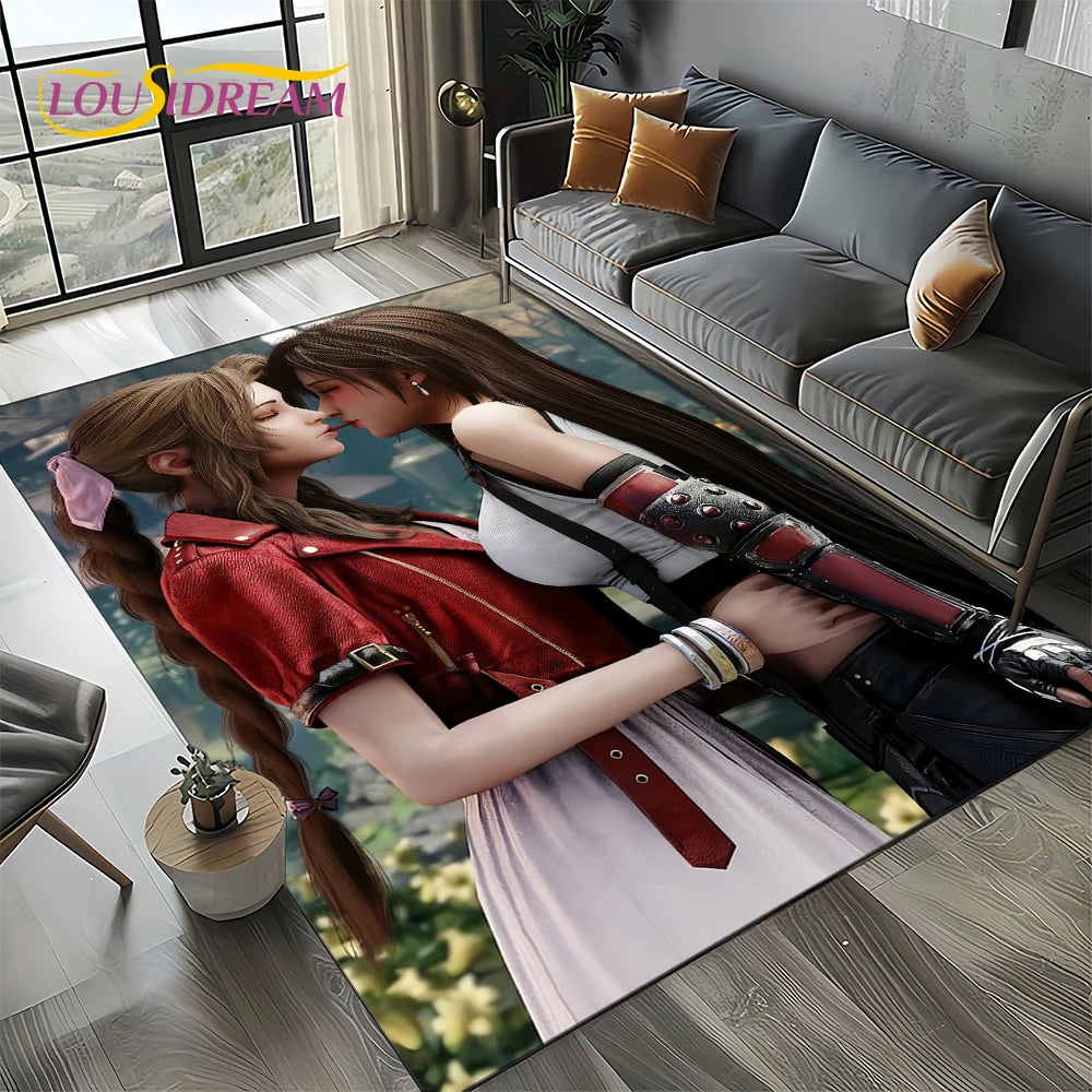 27 Style New Sephiroth Final Fantasy Games Cloud Tifa Aerith Carpet