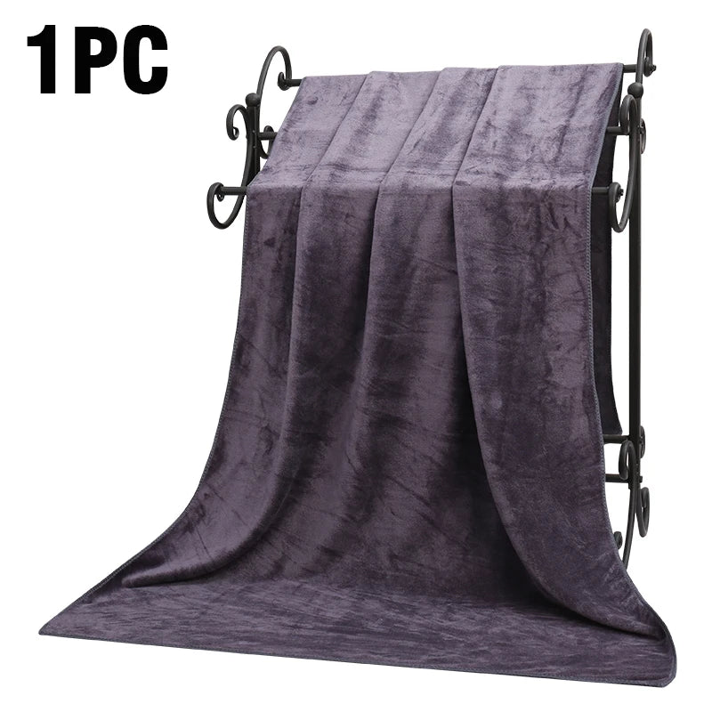 Soft Beauty Salon Steaming Bed Sheet Bath Towels for Adults Baths