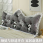 Princess Style Fabric Bedroom Cushion Skin Friendly Crystal Velvet