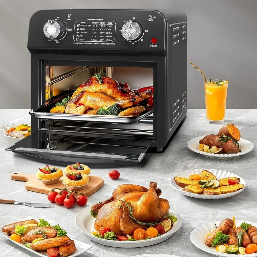 13QT Multifunctional Convection Toaster Oven with Air Fryer Combo
