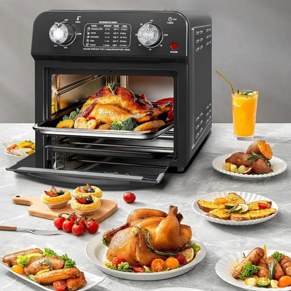 13QT Multifunctional Convection Toaster Oven with Air Fryer Combo