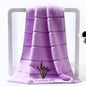 High Quality Bath Towel Cotton Embroidery Lavender Aromatherapy