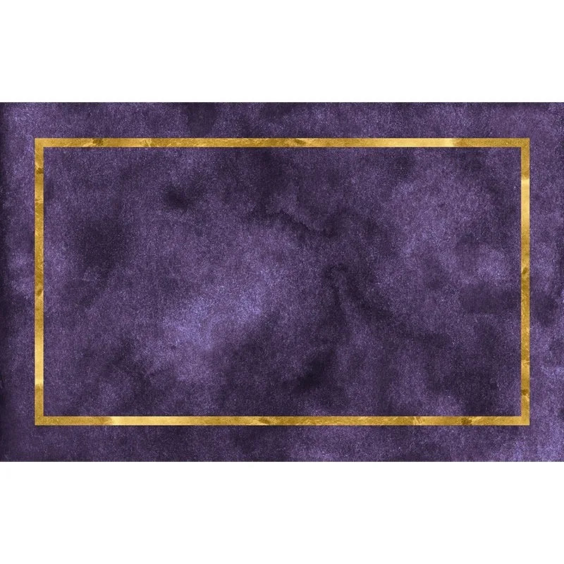 Premium Purple Minimalist Design Large Carpet Living Room