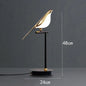 Modern LED Gold Magpie Bird Ceiling Chandelier